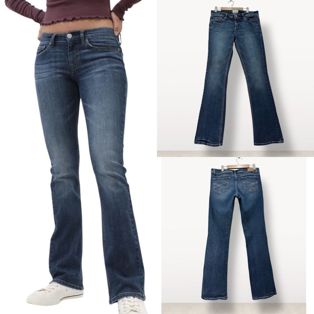063 Aeropostale | EUC Vintage Y2K Chelsea Bootcut Medium Wash Blue Jeans (9/10)